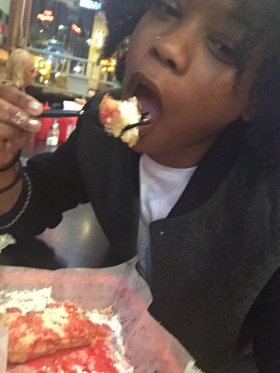 classicallyleone:  me and food cont.