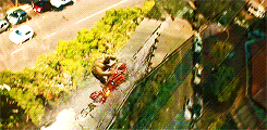 claraoswin:  Avengers, I’m going to show you the end of the world: Boom. When the