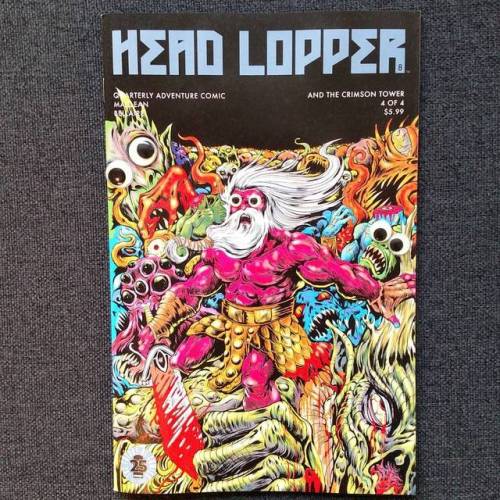 First of all, feel free to drool over this amazing variant of HEAD LOPPER #8 done by #skinner and #a