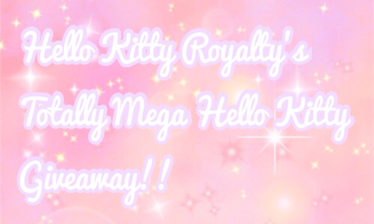hellokittyroyalty:  Hey kittens! Our giveaway is finally here and it’s totally