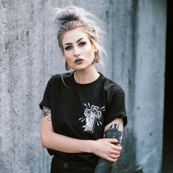 staycoldapparel:  The Fuck Your Cross Tees