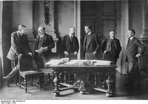 Tanks, Battleships, Poison Gas, and ChampagneDuring the negotiations of the Versailles Treaty, which
