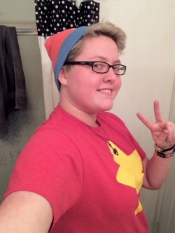 I got a Steven Universe beanie so I am going for that SU Soft Butch look lol