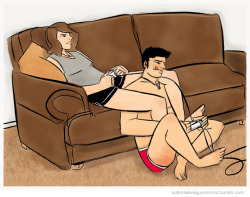 submissiveguycomics:  Aftercare Series #5: Video games. Sometimes afterwards you feel like you could just save the world.