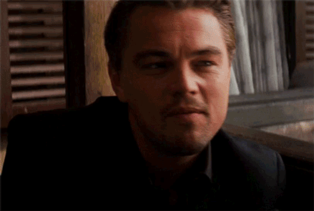 Leonardo DiCaprio, “Inception” (Christopher Nolan, 2010).
