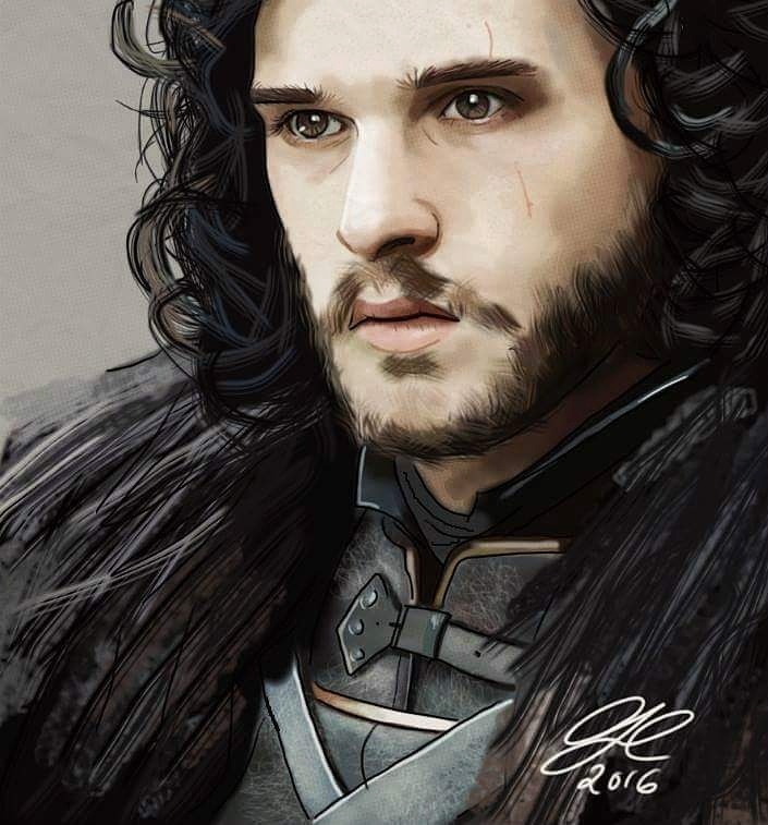 pear-glace19:  6 hours later and I’m done drawing Jon Snow 