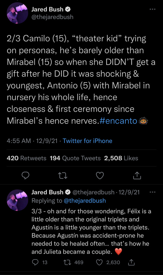 So How Old Are The Madrigals, Other Than Abuela (Grandma)?