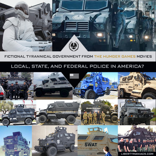 libertymaniacs:  The Defense Department has been unloading 45,000 lb explosive-resistant armored vehicles to law enforcement over the last year - 600+ total, with an estimated 27,000 more in the pipeline. The MRAP, or mine-resistant, ambush-protected