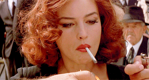 lovemonicabellucci:“It’s a double-edged sword. It can make you feel trapped.” -Monica Be