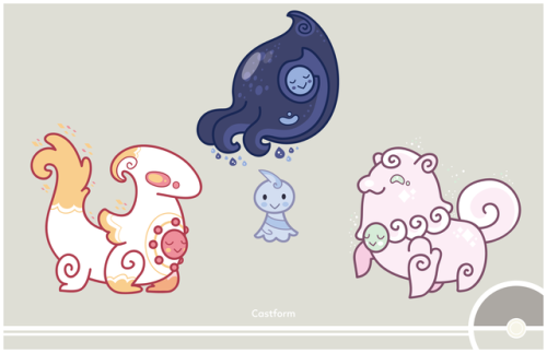 cosmopoliturtle: Pokemon Redesign #351 - Castform