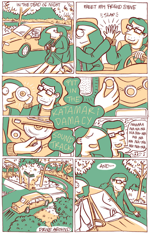 fire-plug:Here’s a little comic I did about some of the stupid teenager stuff I used to do growing u