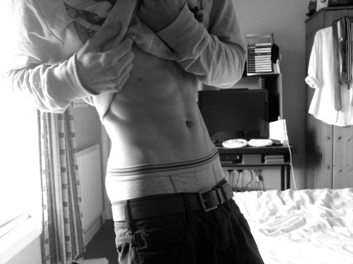 What do you think is hotter, guys in tight, low-riding jeans with no underwear or