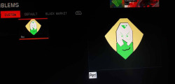 Submission from @proto-and-vinyls-clop-cave:Heya Cubed! Following the inspiration of ps4rocks123, I took to trying out a Peri emblem.  I know it’s not that good..but I hope you like it ^3^