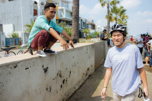 HALALBIHARIDE 2015Riding around the empty streets of post-ramadhan Jakarta. 