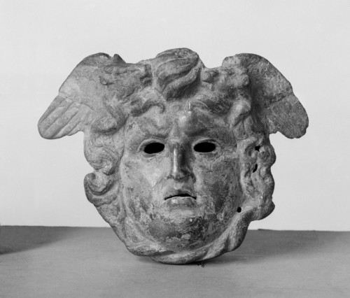 hismarmorealcalm:Medusa  Roman  A.D. 1st century  bronze