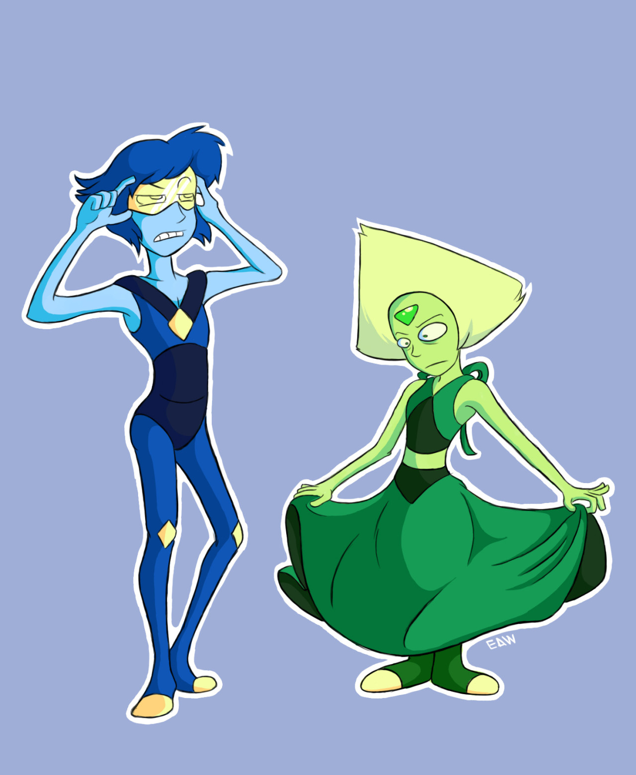 daffy-dutch: Got bored, started drawing some Steven Universe 