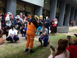 eclipsecosplay:  We’re at Anime North…and I proposed to my Naruto! Of course, she said yes and we’ll be posting the video after the weekend :D     The perfect marriage is coming!! ♥w♥ Congratulations!! OMG!! I’m so happy!!