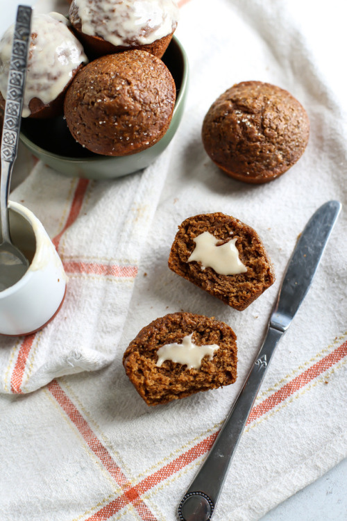 Vegan Muffin Round UpVegan Pumpkin Muffins with Pecan Streusel & Maple GlazeBanana Split Muffins