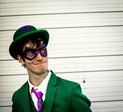 “My toughest riddle yet. Beat that detective!”Yet another pic in the Reign of Riddler by