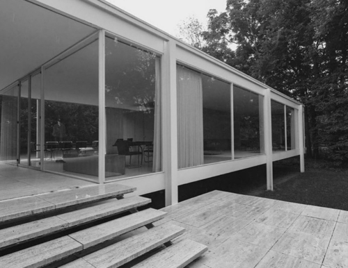 Farnsworth House, Ludwig Mies van der Rohe between 1945 and 1951