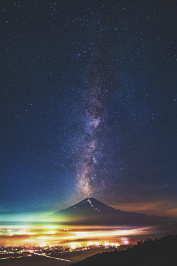 Milky Way over Mt. Fuji | © | S.L.Δ.ß.