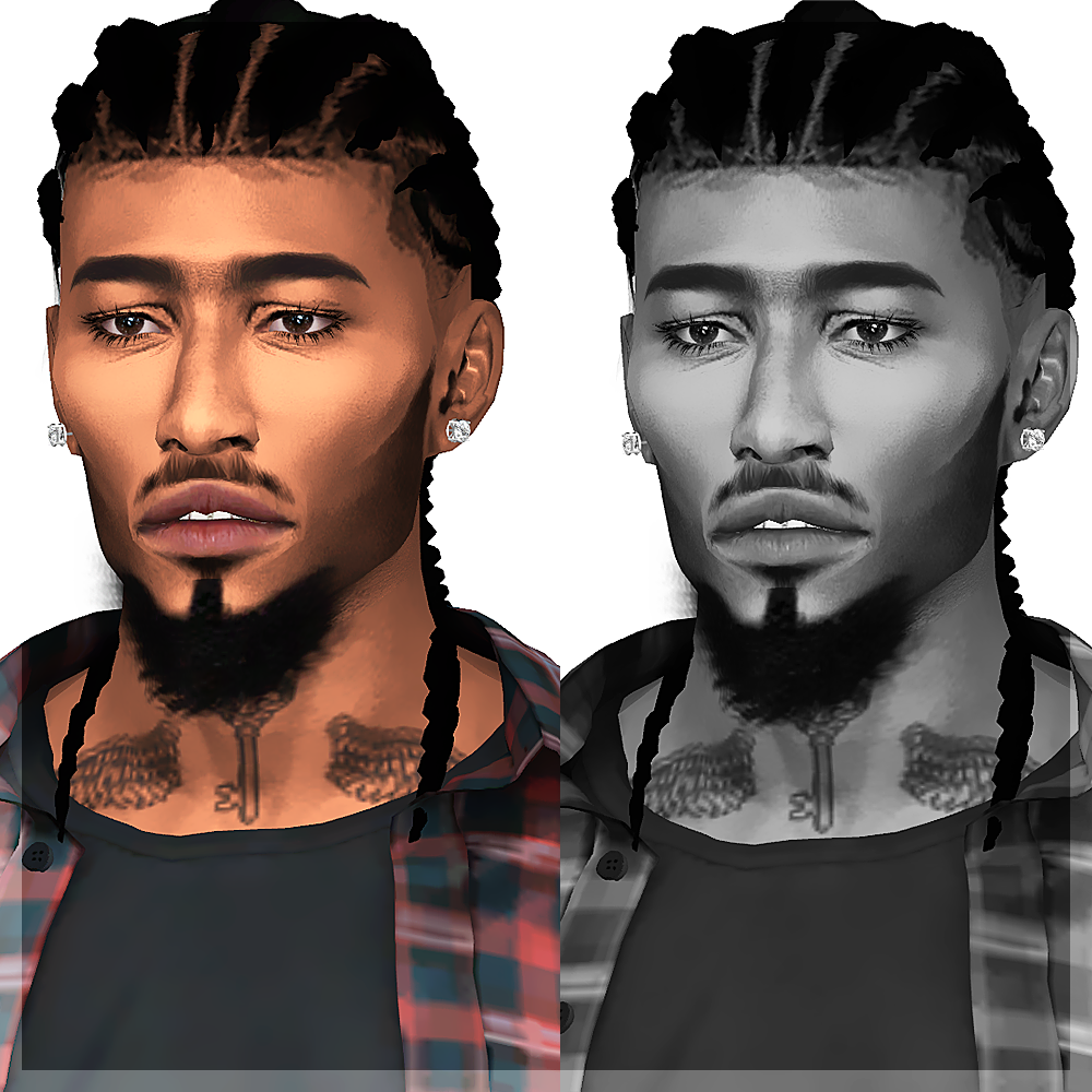 Sims 4 black male hair - klohi