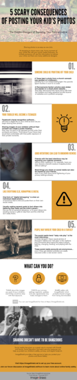 5 Scary Consequences of Posting Kid’s Photos [INFOGRAPHIC] (read the full post: i