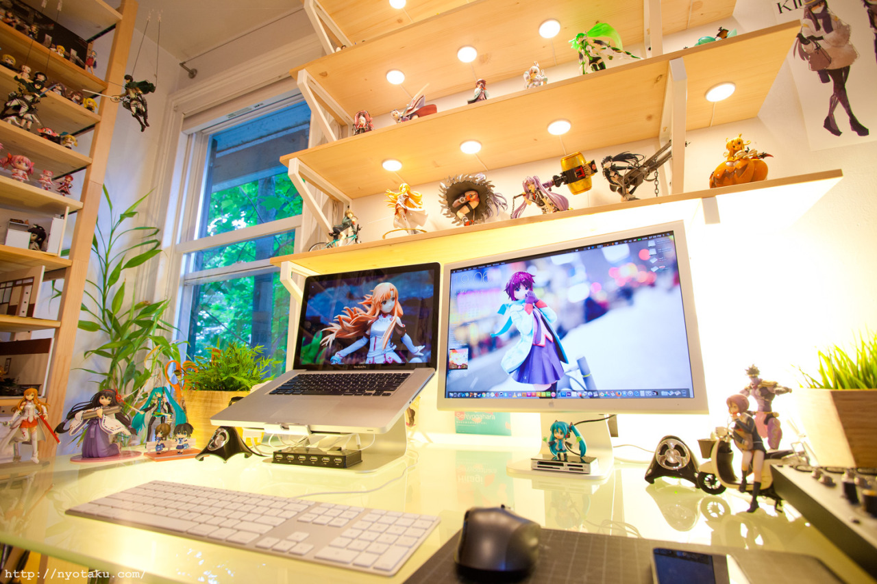 nyotaku:  It seems like it’s been a while since I’ve done a desk diary, so it’s