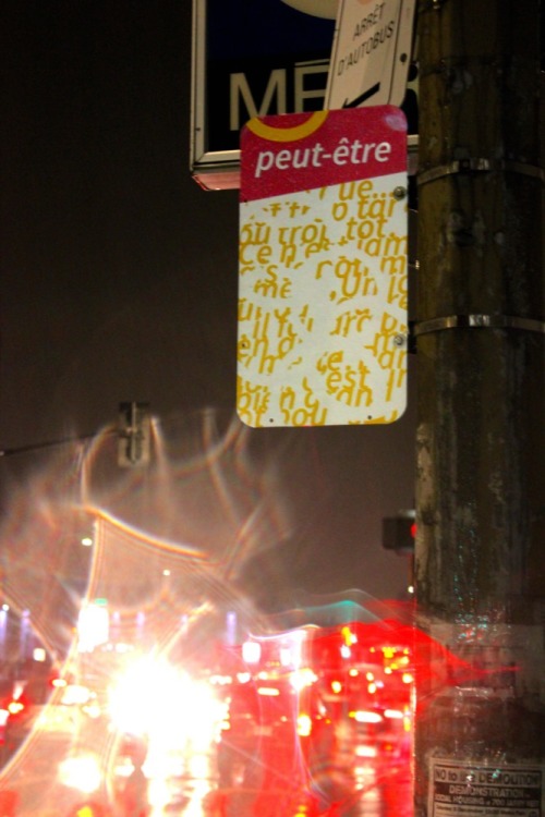 10h88 sur Beaumont et Jean-Talon de nuit