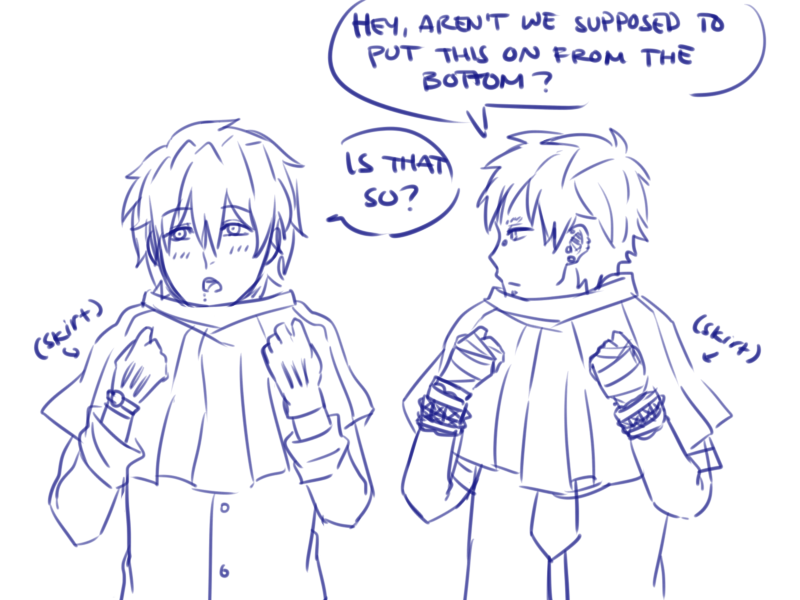 mayonaka-hibiki:daily lives of midorijima boys