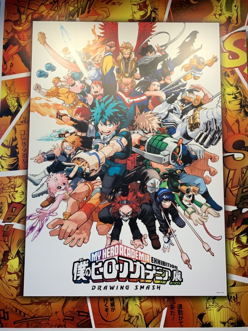 My Hero Academia DRAWING SMASH Exhibition Master Thread + Audio Guide Summary Translation!1) All My 