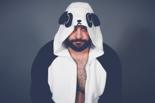 gabrielgastelum:  Panda Onesie // Me  