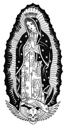 originalgiantcontent:  La Virgin de Guadalupe.