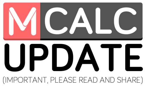 sexmind: Hello all! After a lot of work we finally have the first update for Mcalc! you can downloa