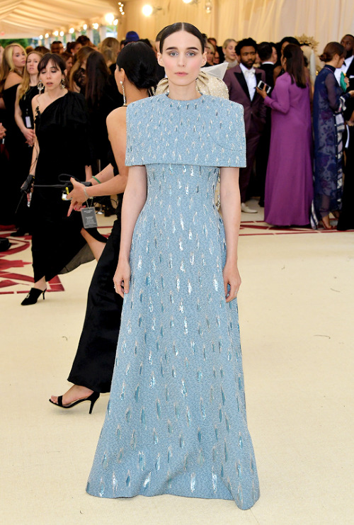 rooneydaily: Rooney Mara attends the Heavenly Bodies: Fashion &amp; The Catholic Imagination Cos