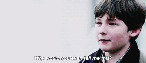 bloodydifficult:A conversation between two children.