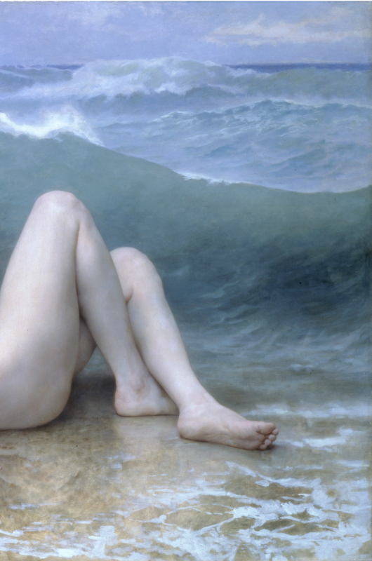 charllesmacaulay: The Wave (1896) by William-Adolphe Bourguereau (1825-1905)
