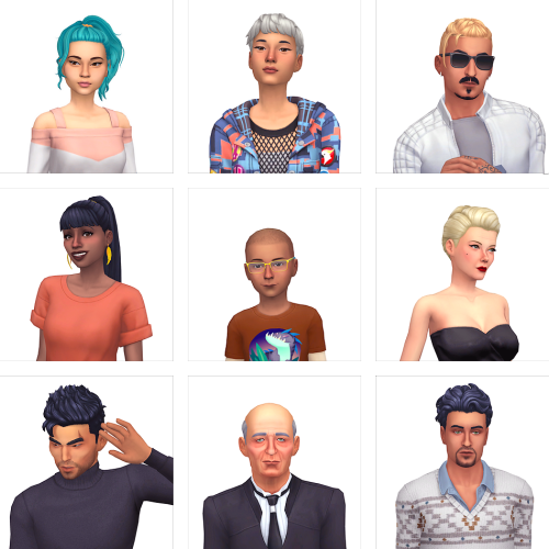 Del Sol Valley’s premades 7th and 8th sims are Judith’s bodyguard (Preston, random kid f