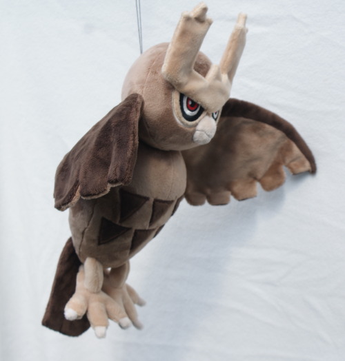 This Noctowl’s eyes were my first time using my embroidery machine, with surprising success if