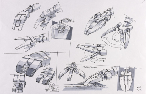 disneyconceptsandstuff: Model Sheets and Designs for Wall-E by Jay Shuster