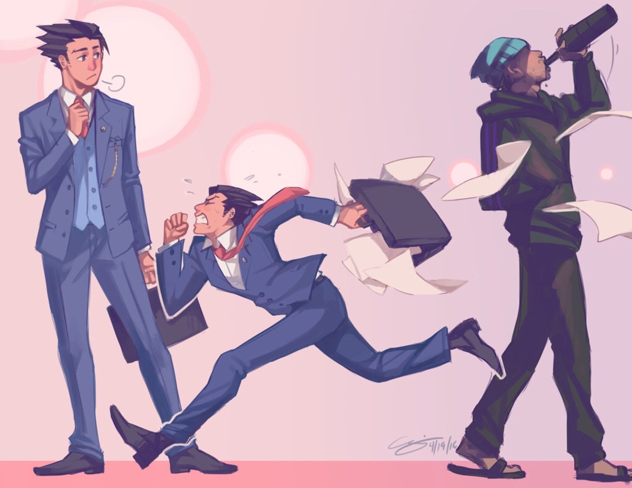 Phoenix Wright fan art : r/AceAttorney