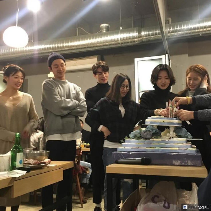 thatdoublenine u2014 Dokkaebi party. Lee El, Gong Yoo, Lee Dong Wook,