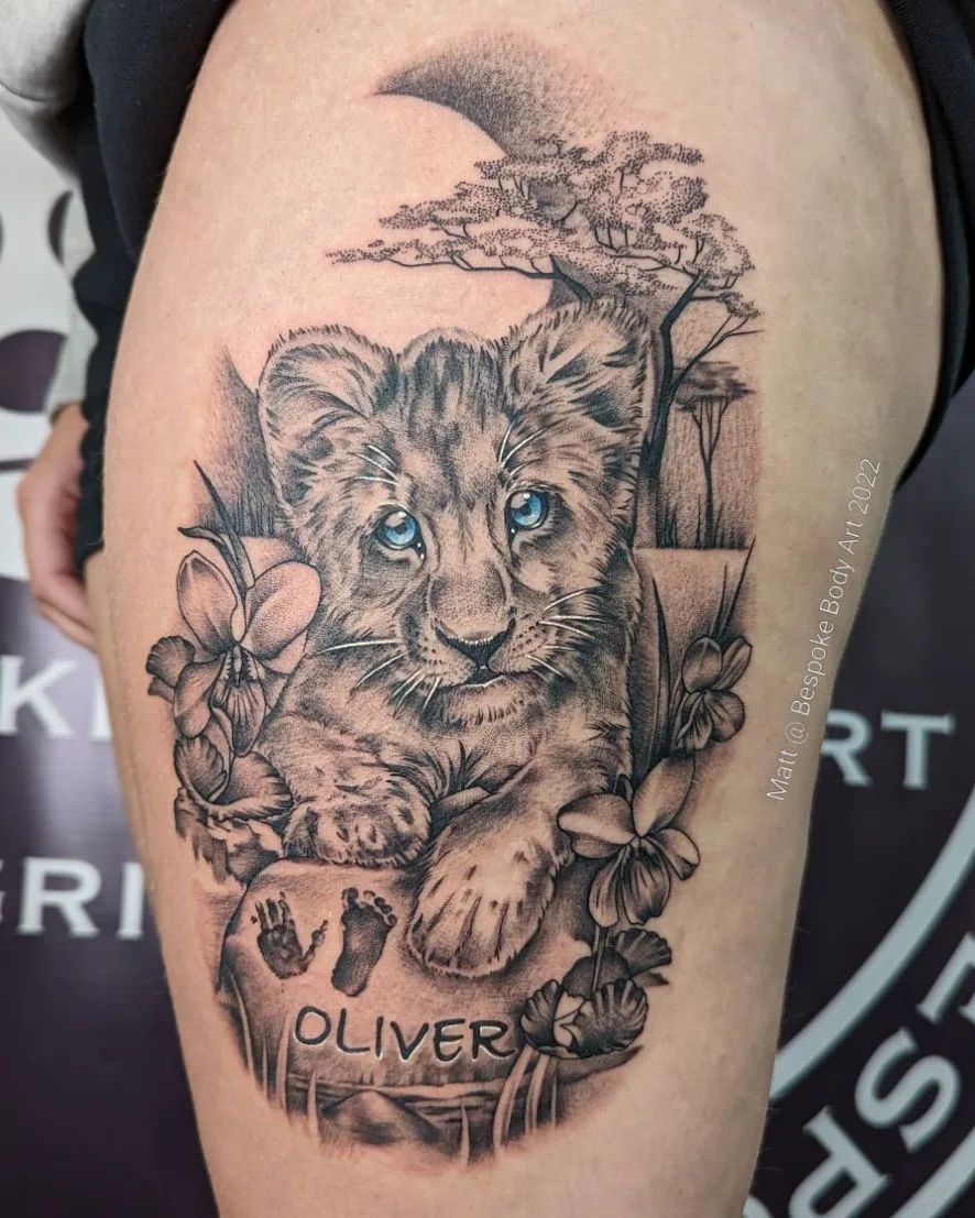 15 Best Female Lion Tattoo Ideas for Courageous Women  Tikli