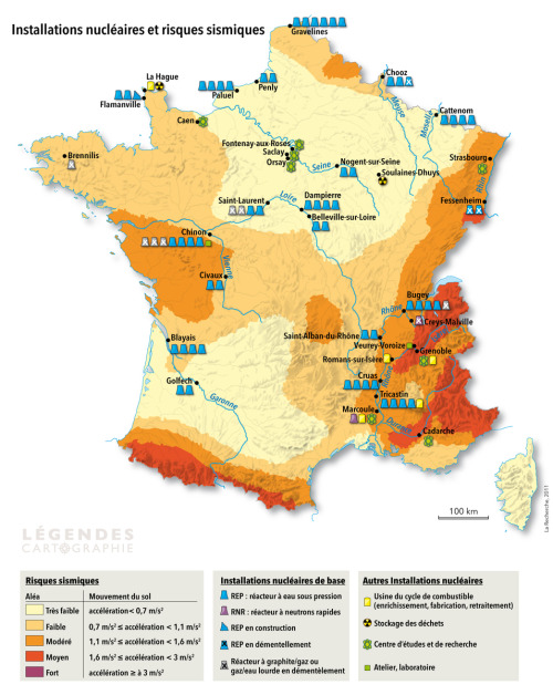 France has 56 nuclear reactors in operation in 2021. 20% of them are installed along the Loire Valle