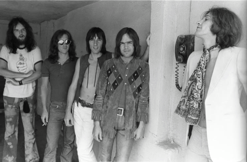 The Kinks photographed by Henry Diltz in Hollywood, 1970. “I got there and they didn’t want to
