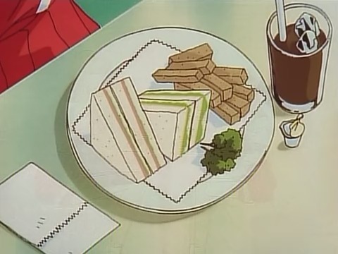Hen - Episode 2 #hen#sandwich#anime food