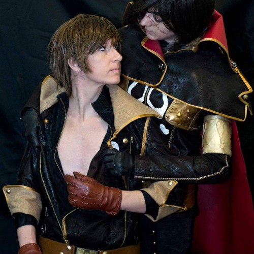 For a full photo - www.facebook.com/MeiCosplay Some Harlock/Yama fan-service.Im cosplaying Harlock