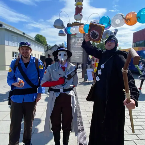 Some Cosplay Photos From Nrcon 2024 And 2022 I Believe () It's Always Fun Goofing Around With The Very
