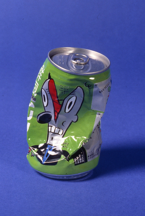 parrottaxis:1222 soda cans with art by Gary Baseman, 2003.