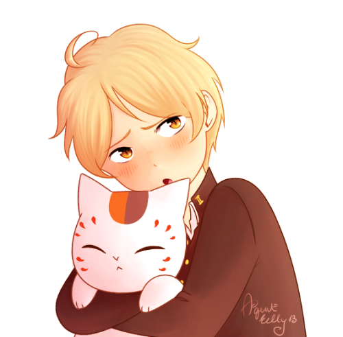 i just wanted to draw natsume being cute